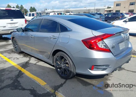 2020 Honda Civic Sport из США, поврежденный, VIN 2HGFC2F86LH565347